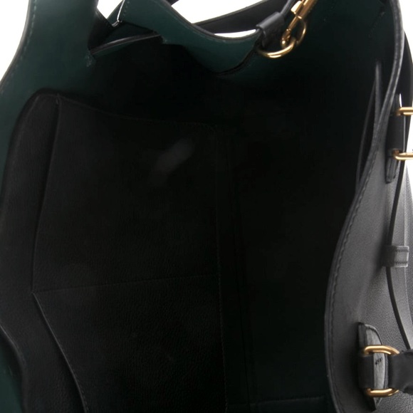 Burberry Black Leather Large Tote - Picture 5 of 5